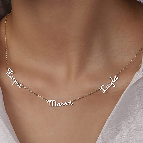 πΆ Children Name Necklace - Mother Family Multiple Name Necklace