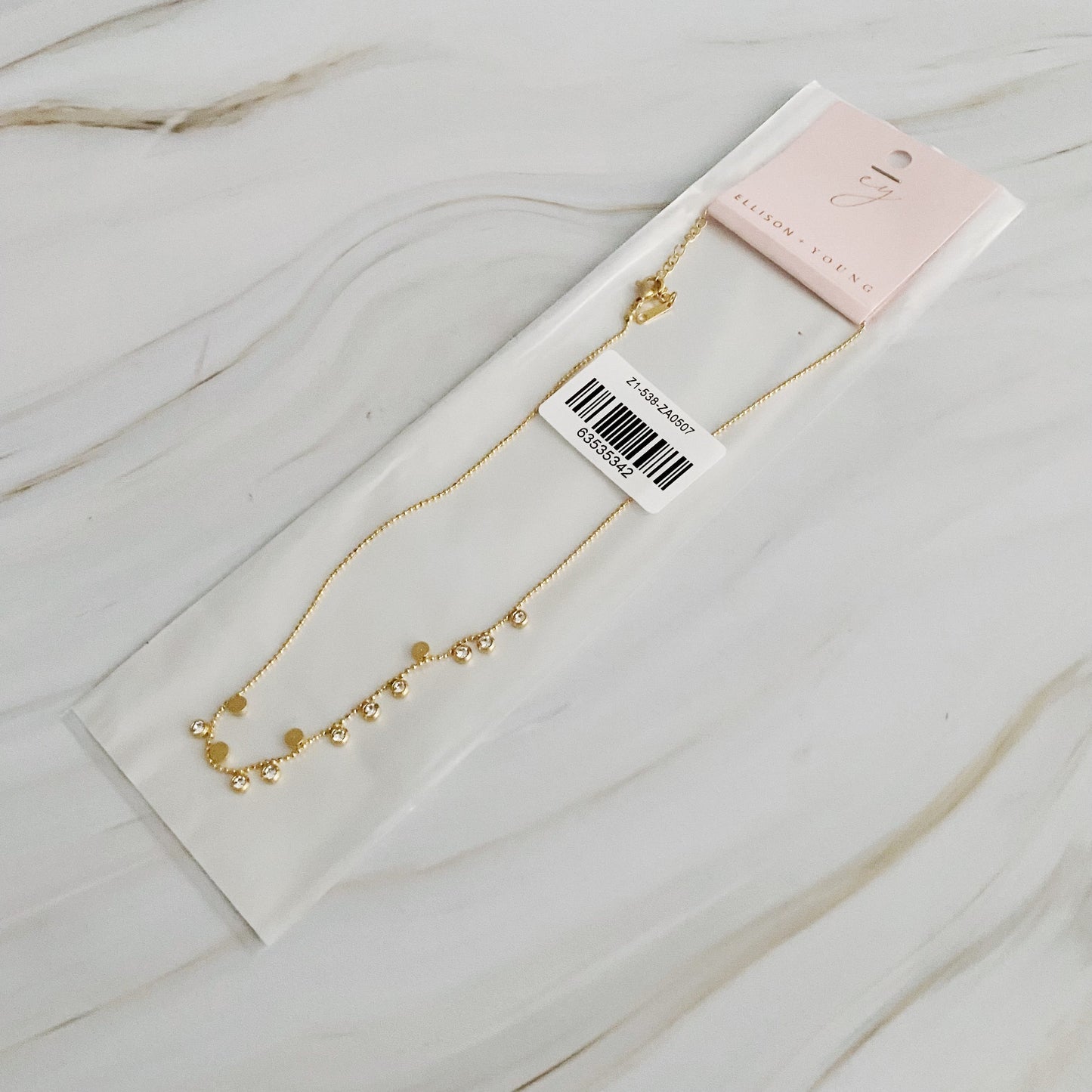 Dazzling Cascade Beaded Necklace