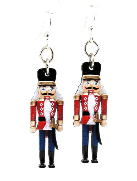 🎄 Classic Nutcracker Soldier Earrings - Festive Holiday Fun