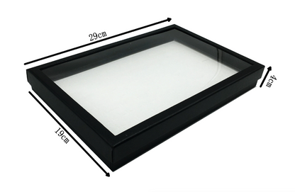 100 Slots Jewelry Ring Display Organizer Tray Holder Earrings Storage