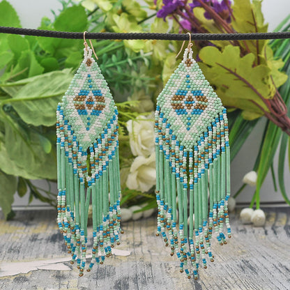 Colorful Beaded Earrings