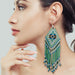 Colorful Beaded Earrings