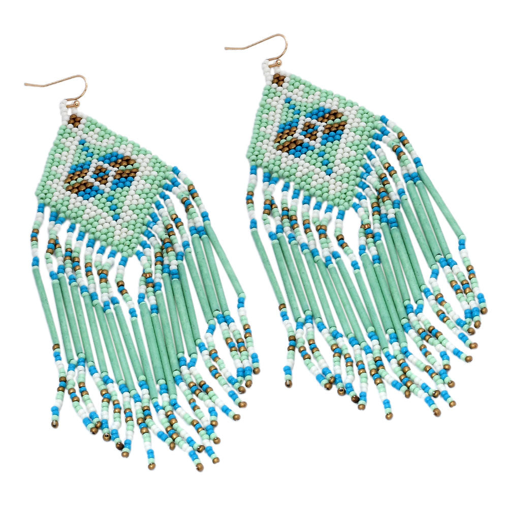 Colorful Beaded Earrings