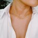 Dazzling Cascade Beaded Necklace