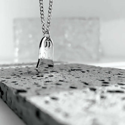 Adorable Ghost Pendant Necklace