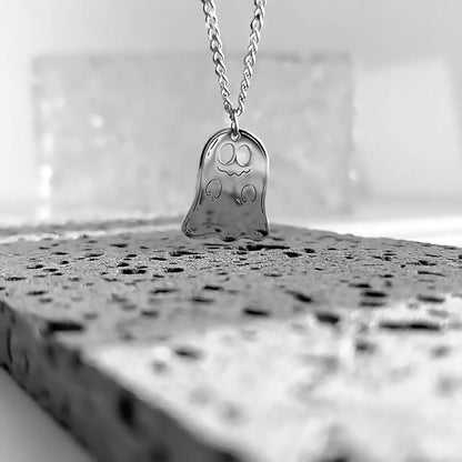 Adorable Ghost Pendant Necklace